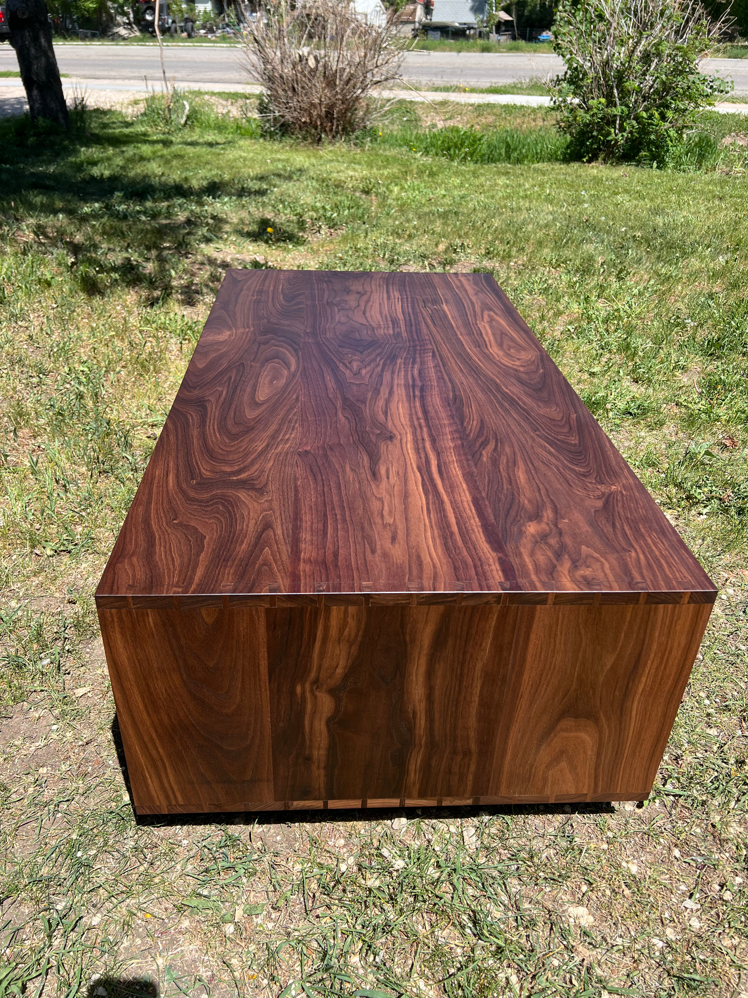 Side and top view in the sun